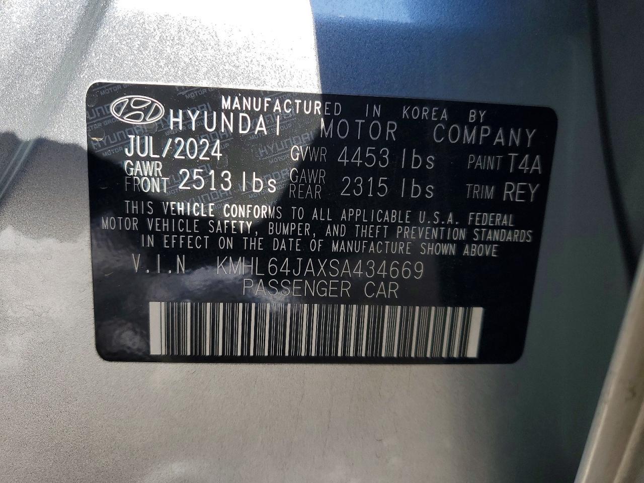 2025 Hyundai Sonata sel