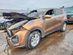 KIA salvage cars for sale: 2017 KIA Sportage lx