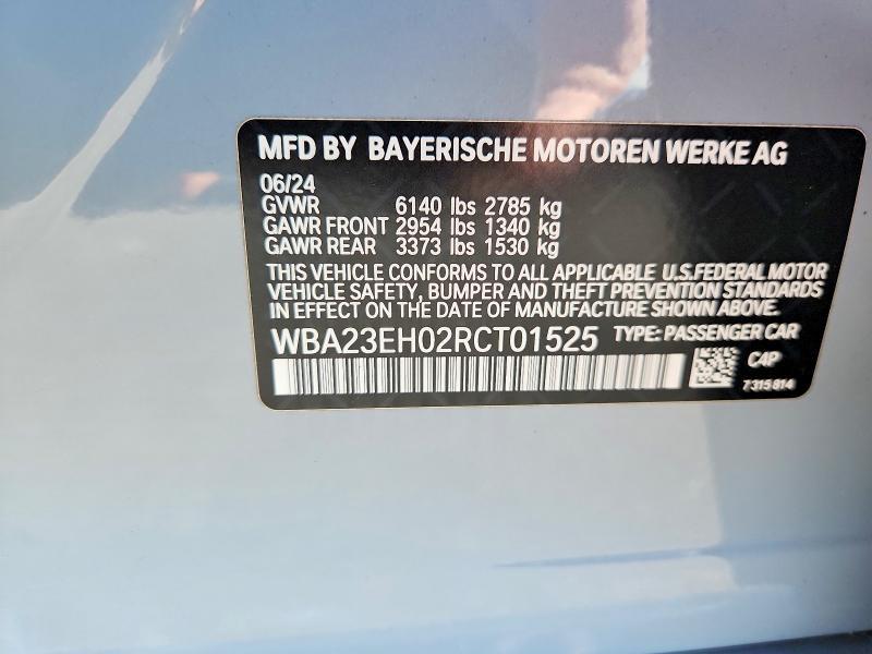 2024 BMW 740 i