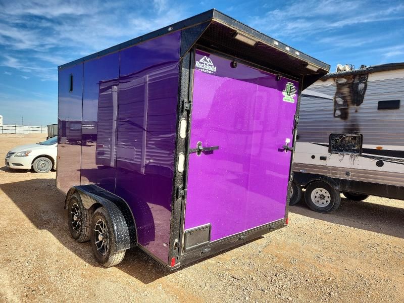 2026 Rock Solid 7x12ta Enclosed Cargo Trailer