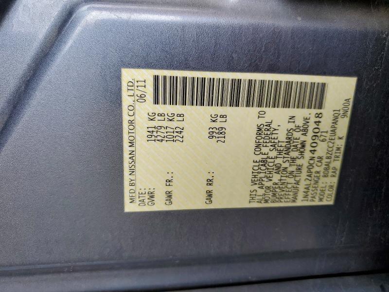 2012 Nissan Altima Base