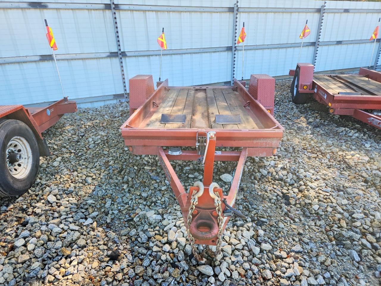 2015 Felling FT-6 T-1 Tilt Deck Equipment Trailer