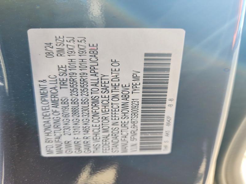 2025 Honda Odyssey Touring