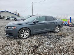 Chevrolet salvage cars for sale: 2018 Chevrolet Impala lt