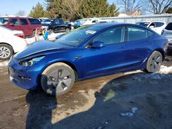 Tesla Vehiculos salvage en venta: 2022 Tesla Model 3