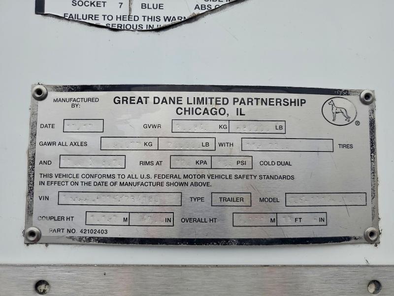 2014 Great Dane Dry van Trailer