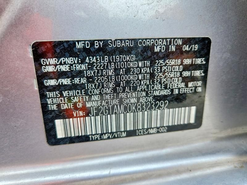 2019 Subaru Crosstrek Limited