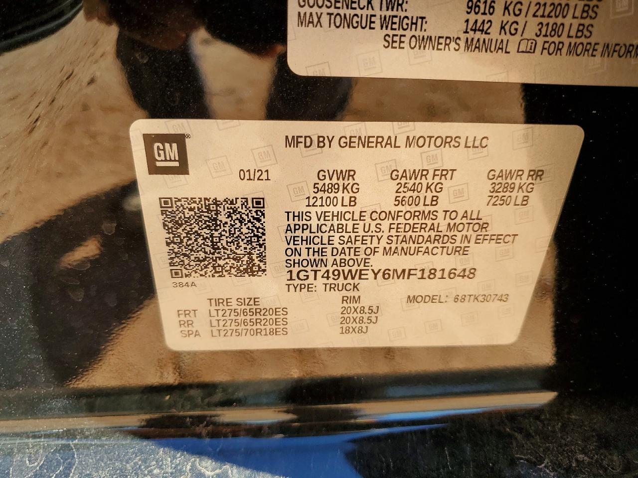 2021 GMC Sierra K3500 Denali