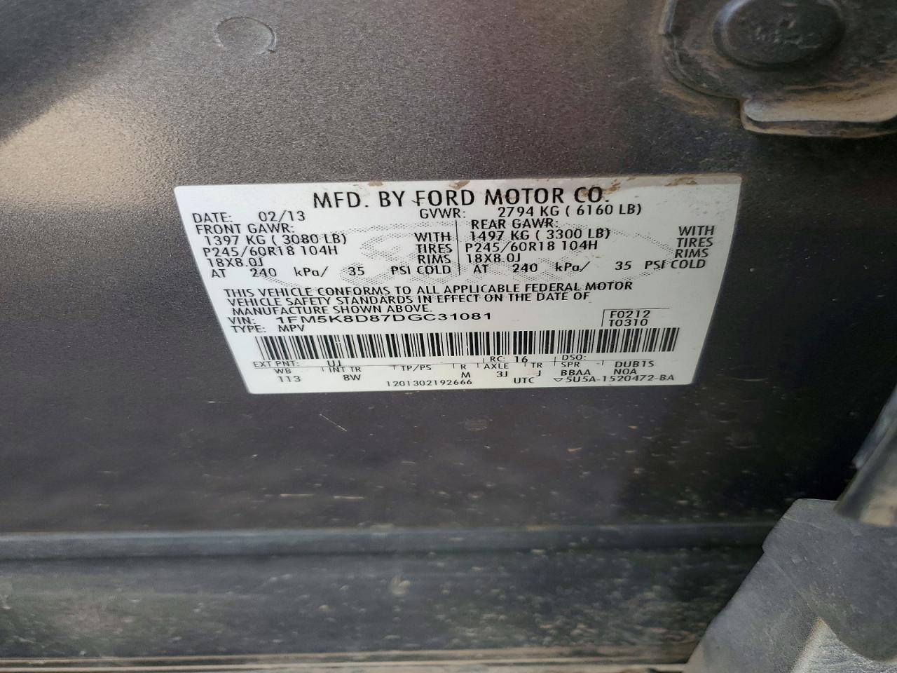 2013 Ford Explorer xlt