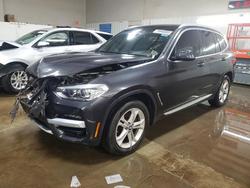 BMW x3 salvage cars for sale: 2021 BMW X3 Xdrive30i