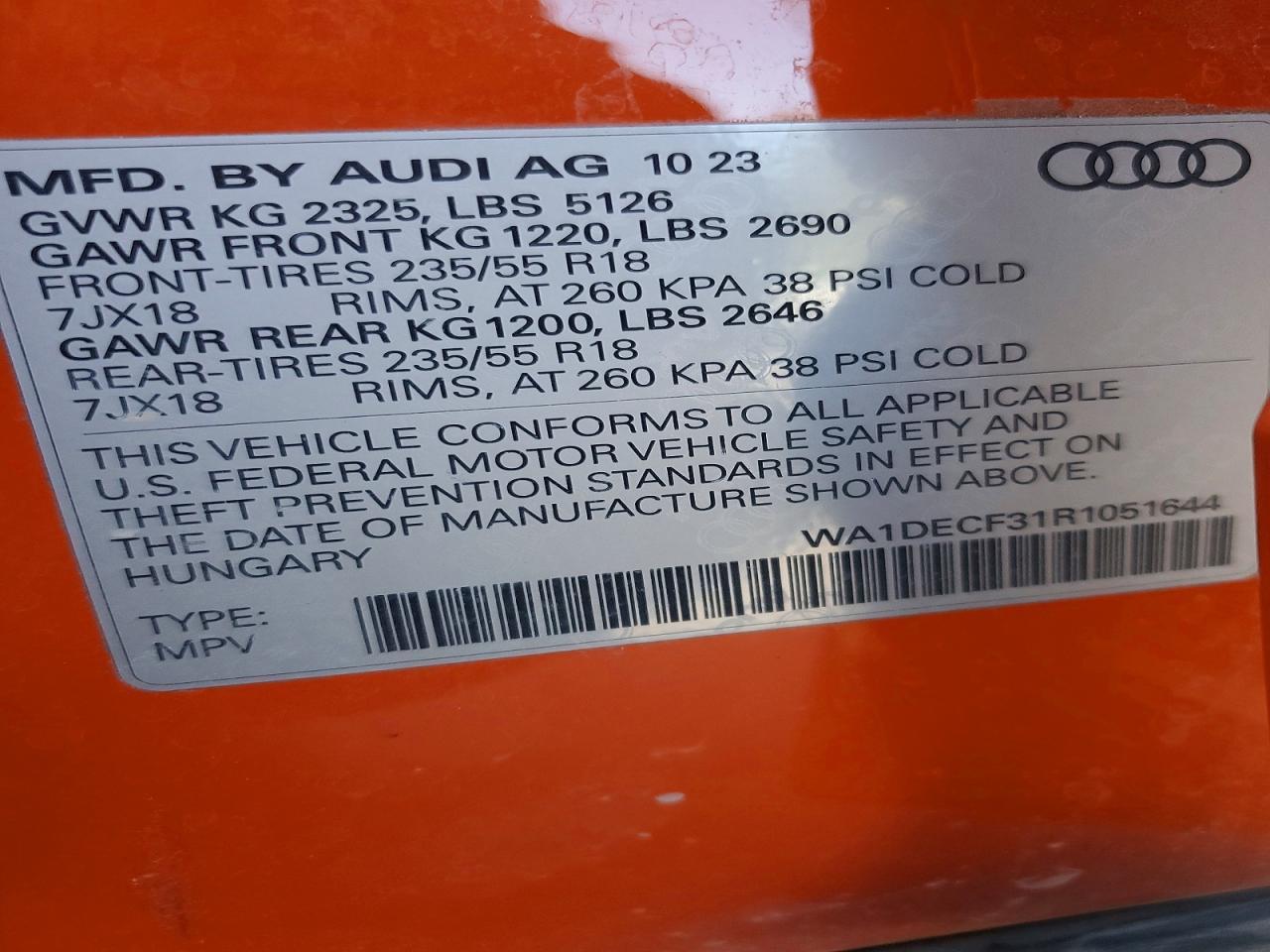 2024 Audi Q3 Premium s Line 45
