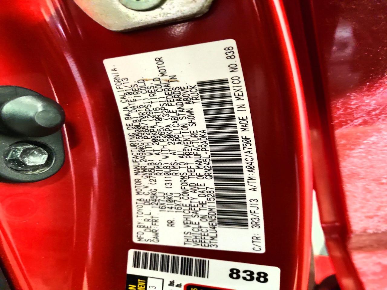 2013 Toyota Tacoma V6