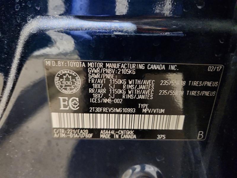 2017 Toyota Rav4 Limited