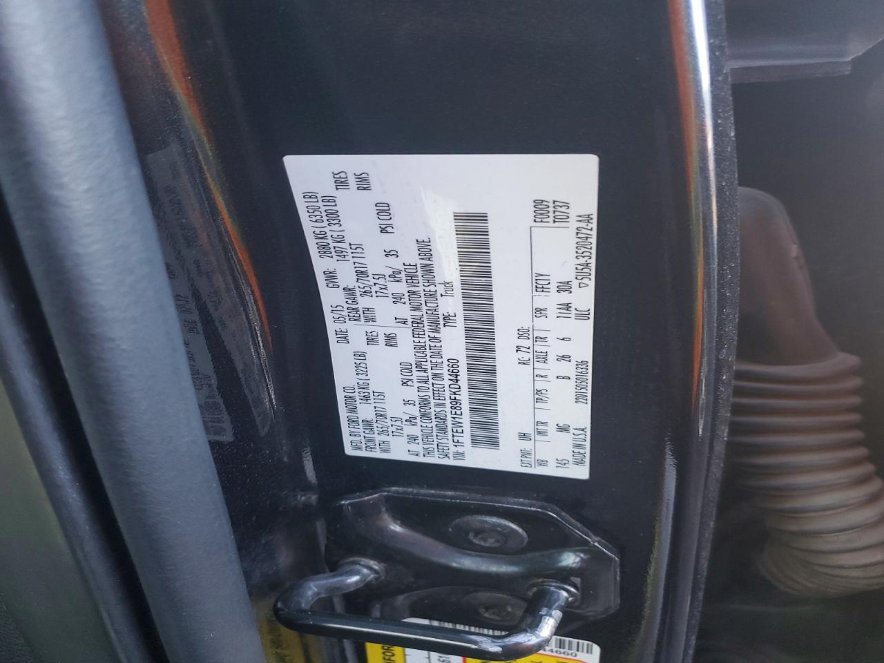 2015 Ford F150 Supercrew