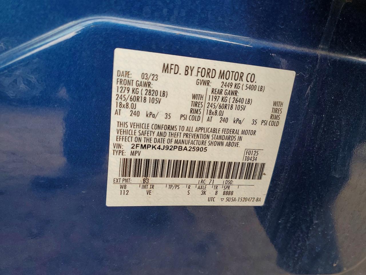 2023 Ford Edge sel