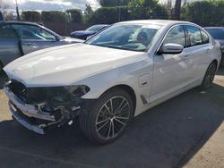 BMW salvage cars for sale: 2022 BMW 530e