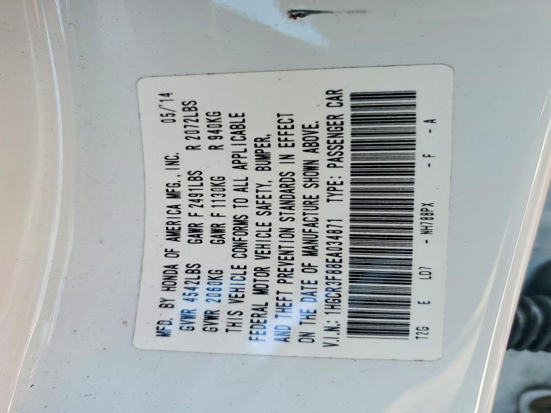 2014 Honda Accord exl
