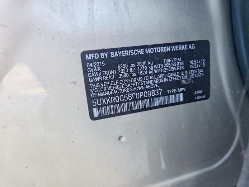 2015 BMW X5 Xdrive35i