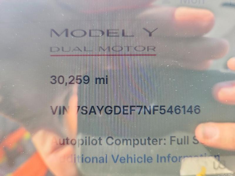 2022 Tesla Model y