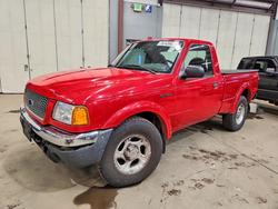 Salvage trucks for sale at East Granby, CT auction: 2002 Ford Ranger