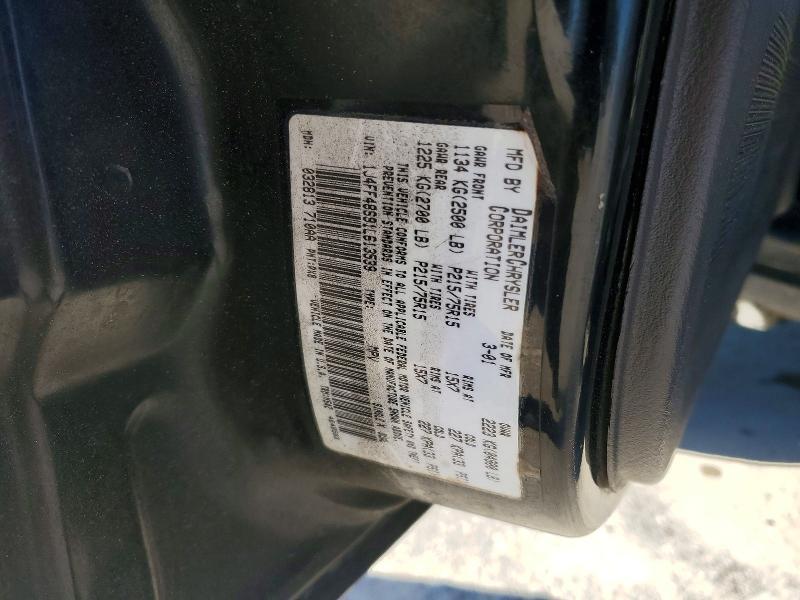 2001 Jeep Cherokee Sport