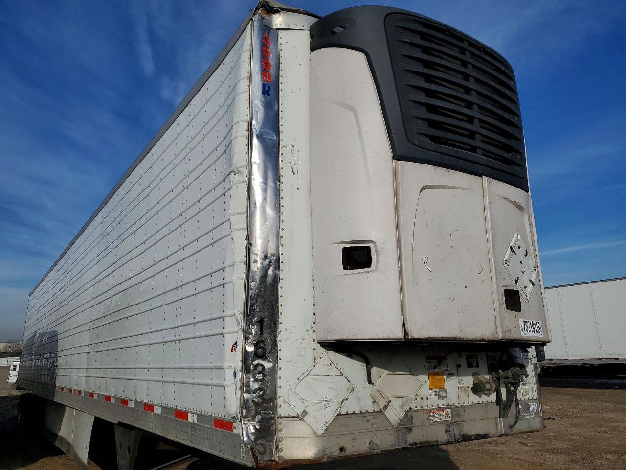 2016 Utility Reefer TRL-Refrigerated Van Trailer