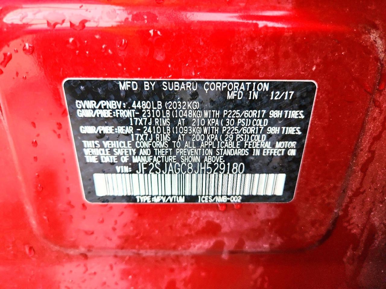2018 Subaru Forester 2.5i Premium