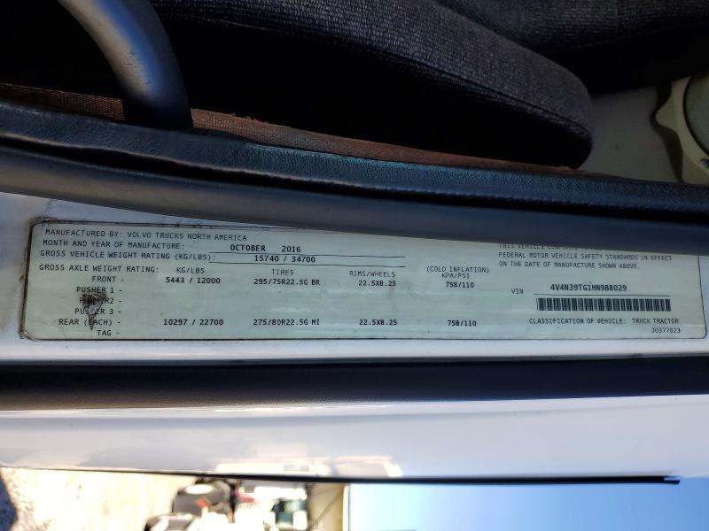 2017 Volvo Vnl Semi Truck