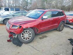 Salvage cars for sale from Copart Austell, GA: 2014 Jeep Grand Cherokee Limited