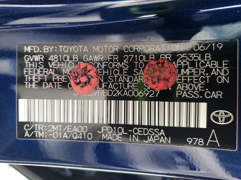 2019 Toyota Mirai