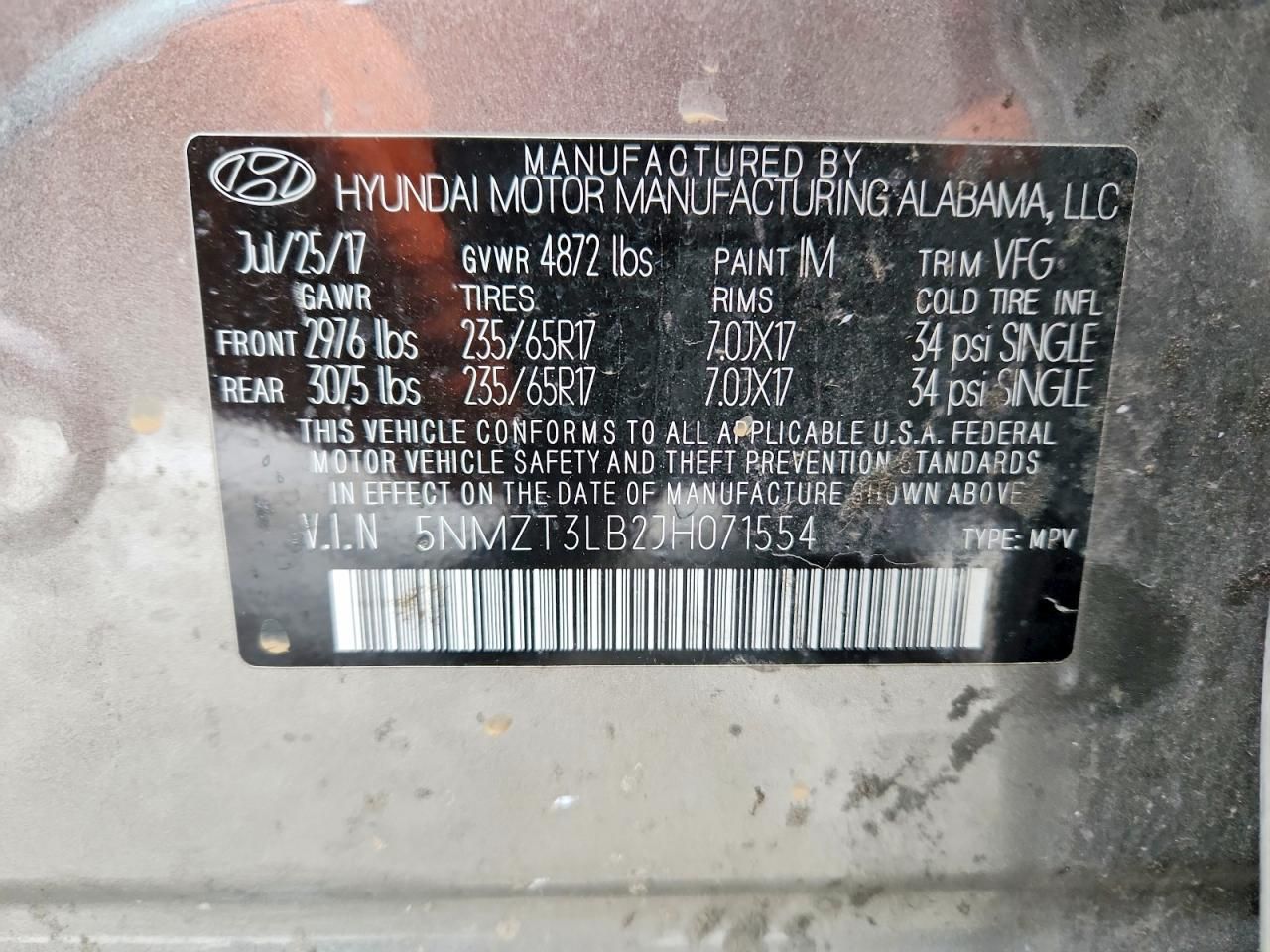 2018 Hyundai Santa fe Sport