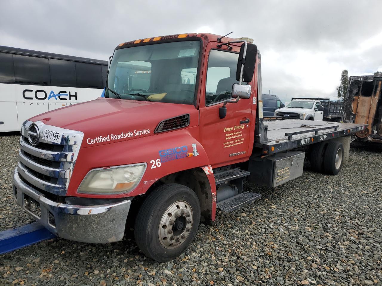 2013 Hino 258/268 Rollback TOW Truck