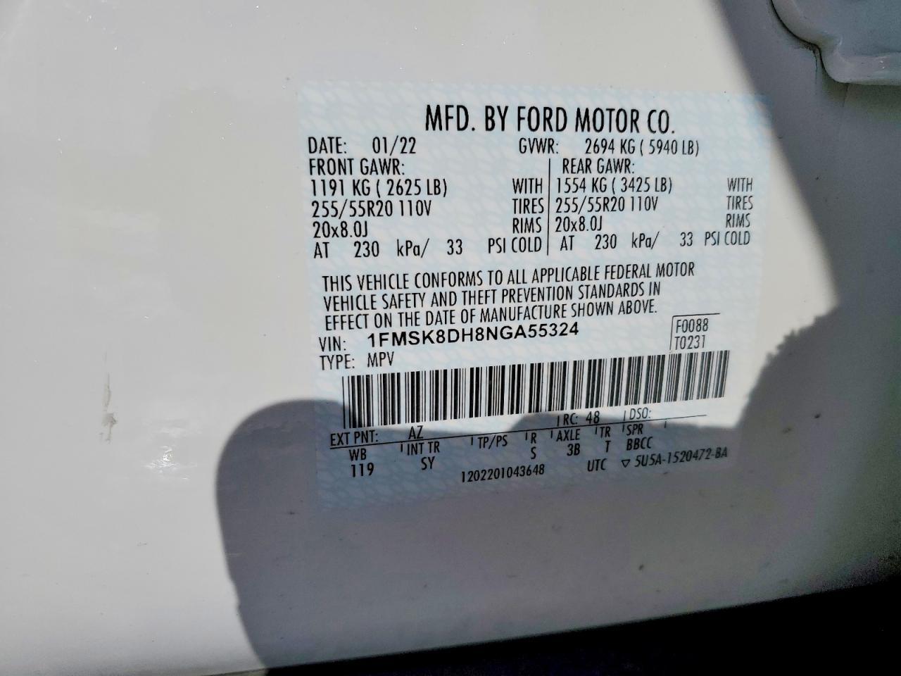 2022 Ford Explorer xlt
