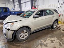 Chevrolet salvage cars for sale: 2013 Chevrolet Equinox ls