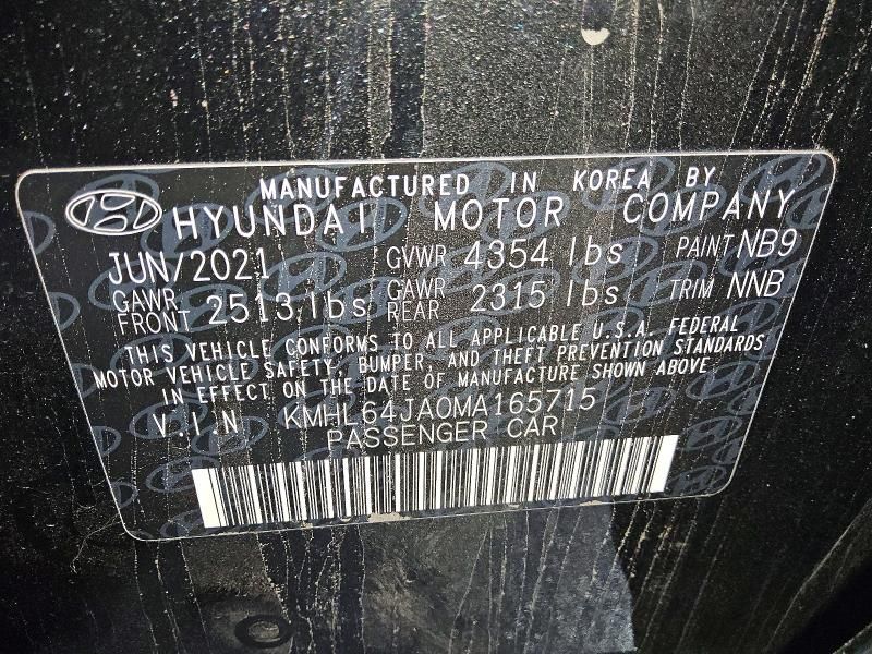 2021 Hyundai Sonata sel