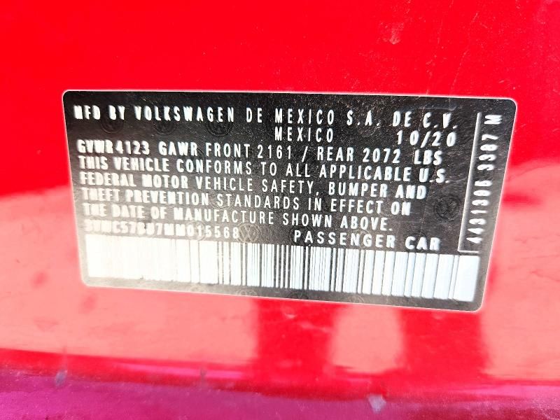 2021 Volkswagen Jetta s