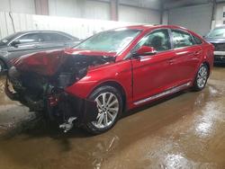Salvage cars for sale from Copart Elgin, IL: 2016 Hyundai Sonata Sport