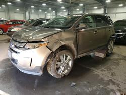 Ford Edge salvage cars for sale: 2013 Ford Edge Limited