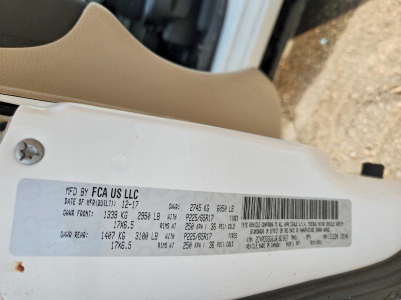 2018 Dodge Grand Caravan se