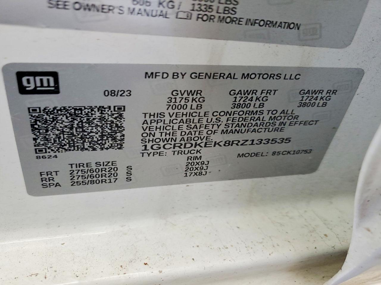 2024 Chevrolet Silverado K1500 LT-L