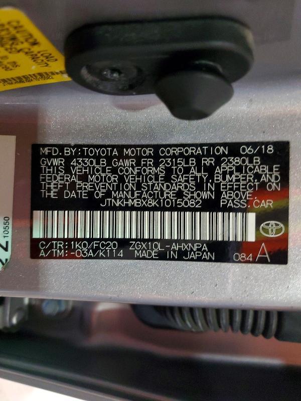2019 Toyota C-hr le