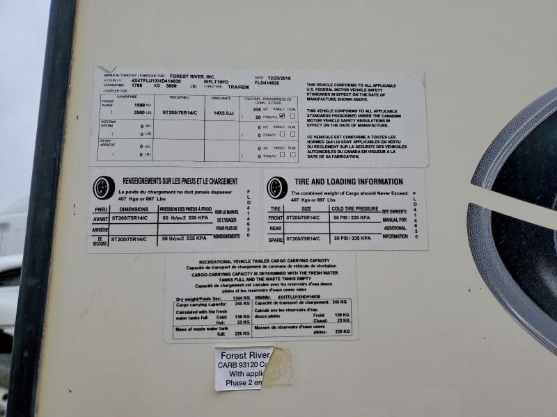 2017 Wildwood 2017 Foresriver Flagstaff