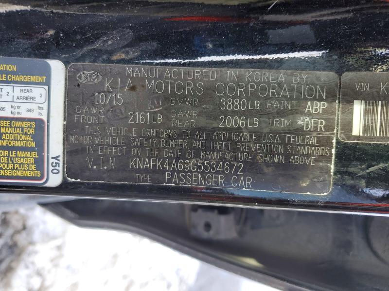 2016 KIA Forte lx