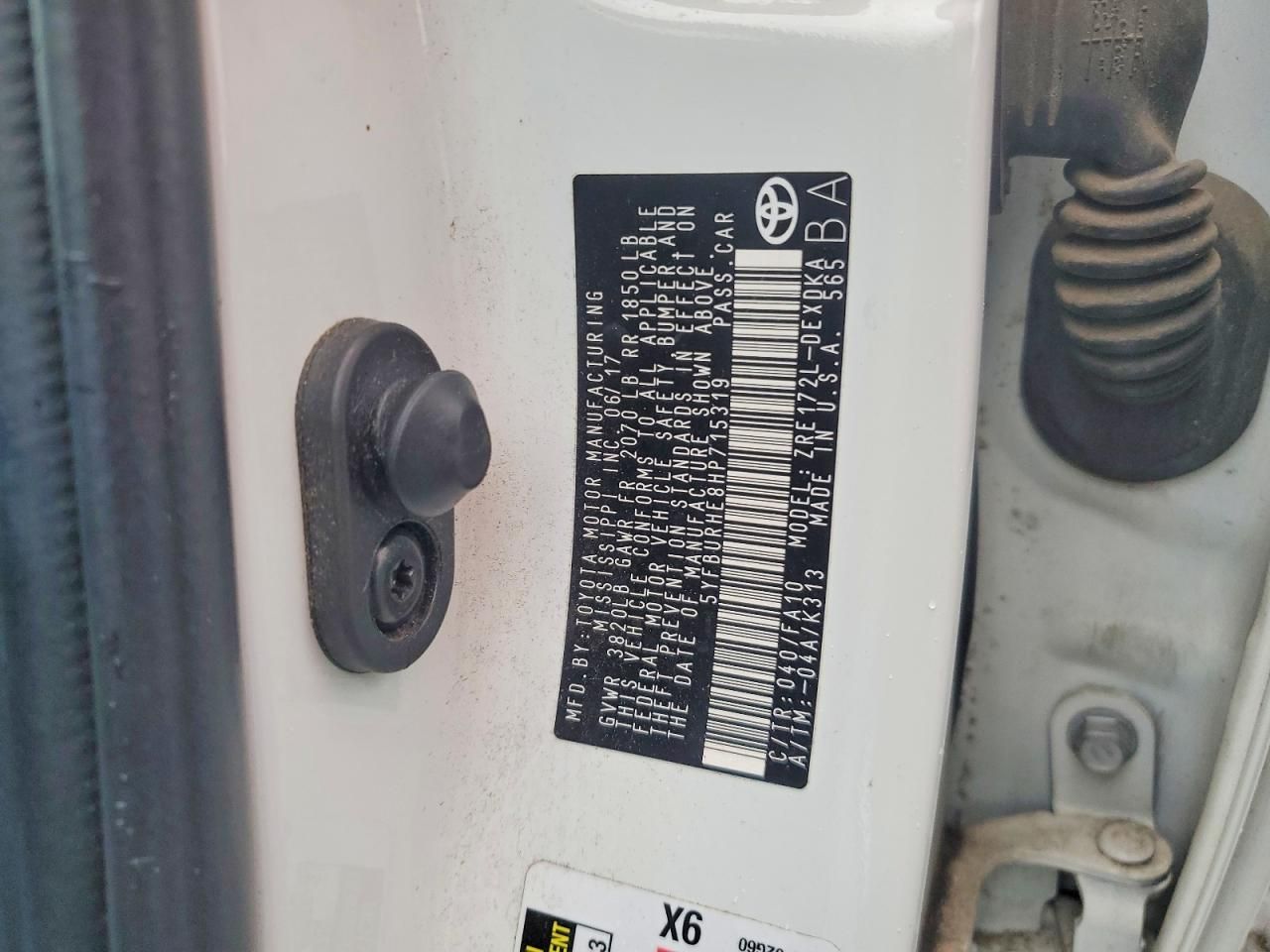 2017 Toyota Corolla l