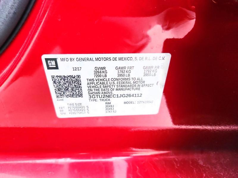 2018 GMC Sierra K1500 slt