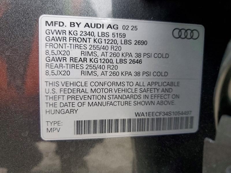 2025 Audi Q3 Premium Plus s Line 45