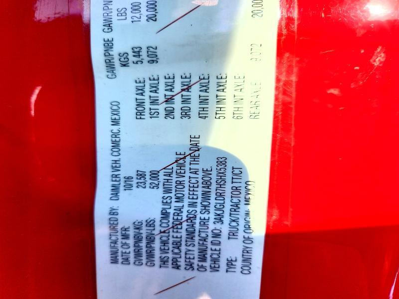 2017 Freigliner 2017 Freightliner Cascadia 125 Semi Truck