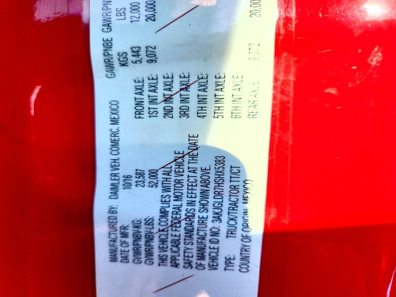 2017 Freigliner 2017 Freightliner Cascadia 125 Semi Truck