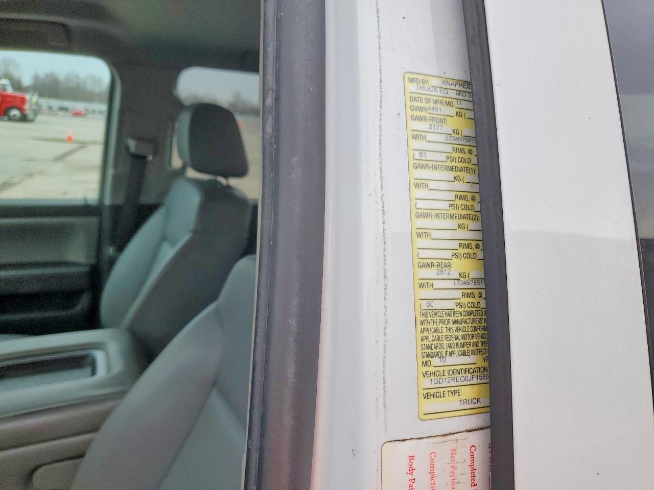 2018 GMC Sierra Utility / Service Truck