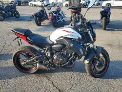 Yamaha salvage cars for sale: 2018 Yamaha MT07 C